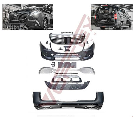 Mercedes Body Kit Kaput Degismeyen Tip Vito Gls W447 - Vortex V2205506