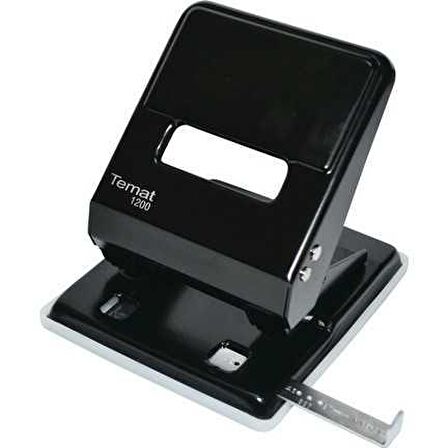 Temat Delgeç Siyah Renk 1200 Metal 35 Sayfa Kapasite