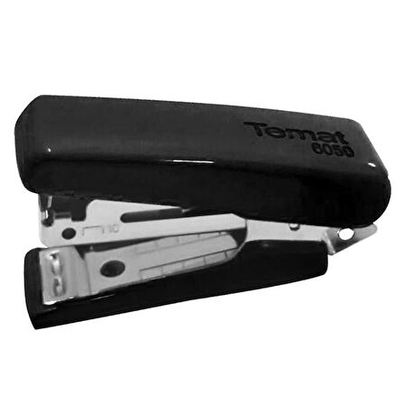 Temat 6050 Zımba Makinesi Siyah 10 Yaprak Kapasite