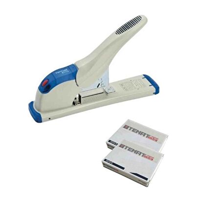 Temat 9170 Extra Güçlü Zımba Makinesi Bej + 2 Adet Tel 23/10