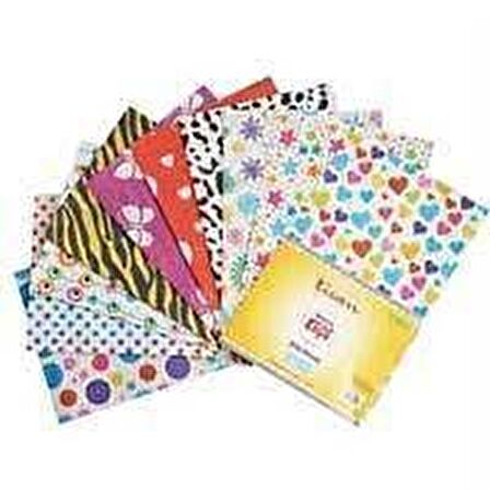 Ticon Desenli Keçe 20x30 Cm 10 Lu Paket