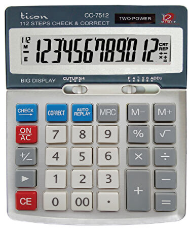 Ticon Cc-7512 12 Dıgıt Hesap Makinesi