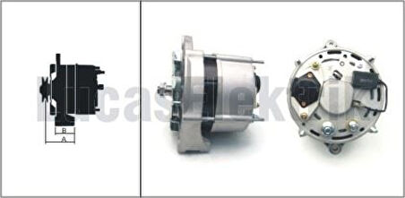 Bmc Truck Alternator 12v 95a Case Caterpillar New Holland - Lucas Lea0619