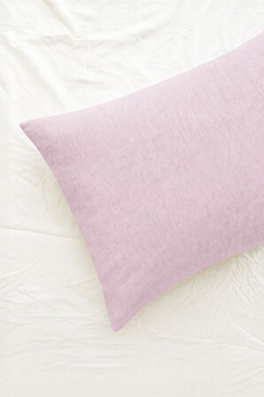 Tek Kişilik Nevresim Takımı Toz Pembe Eco Cotton