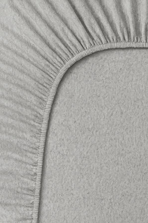 Tek Kişilik Nevresim Takımı Gri Eco Cotton