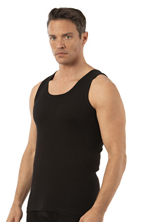 Özkan 0113 Erkek %100 Pamuklu Ribana Esnek Yumuşak Kalın Askılı Atlet