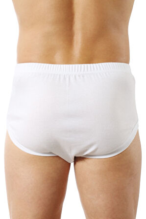 Özkan 0117 Erkek Ribana Pamuklu Slip Torbalı Külot 