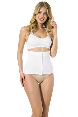 Kadın Ten Agraflı Double Bel Korse Yeni Sezon