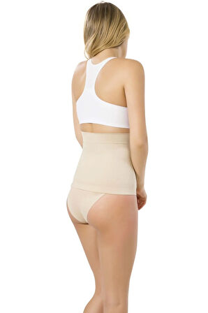 Kadın Ten Agraflı Double Bel Korse Yeni Sezon