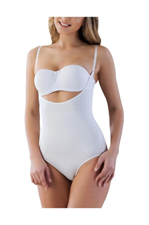 2023 Seamless Göğsü Açık Slip Korse Xxl-ten