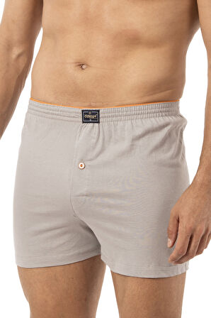 Özkan 0041 Erkek %100 Pamuklu Şardonlu Klasik Rahat Kesim Havlu Bel Süprem Penye Boxer