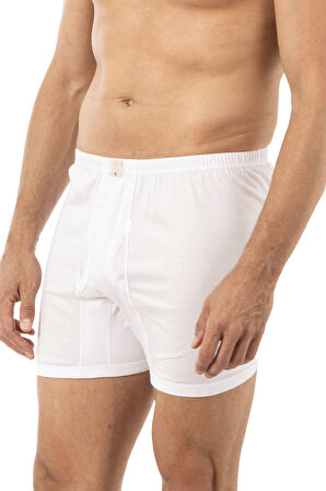 Özkan 0043 Erkek %100 Pamuklu Penye Süprem Kumaş Esnek Rahat Torbalı Paçalı Don Boxer Külot