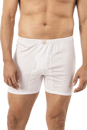 Özkan 0043 Erkek %100 Pamuklu Penye Süprem Kumaş Esnek Rahat Torbalı Paçalı Don Boxer Külot