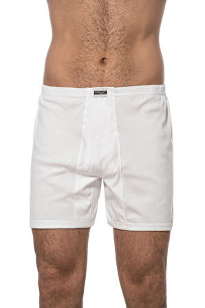 Özkan 0118 Erkek %100 Pamuklu Ribana Esnek Yumuşak Rahat Paçalı Don