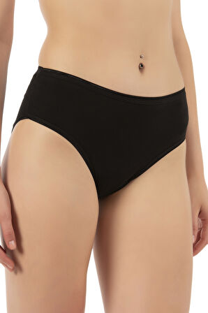 Özkan 6121 Kadın Pamuklu Likralı Süprem Yüksek Bel Bato Külot