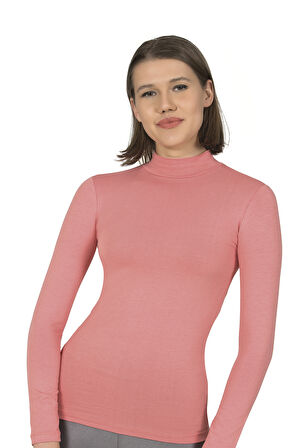 Özkan 26031 Kadın Pamuklu Uzun Kollu Balıkçı Yaka Body