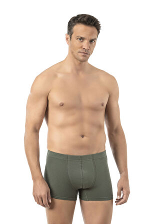 Özkan 12024 Erkek Pamuklu Likralı Süprem Esnek Rahat Boxer Şort