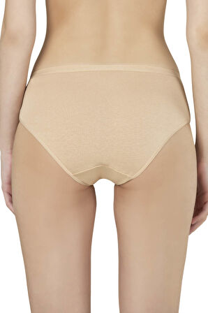 Özkan 26800 Kadın 3'lü Paket Pamuklu Büyük Beden Aralığı Esnek Yüksek Bel Battal Boy Bato Külot