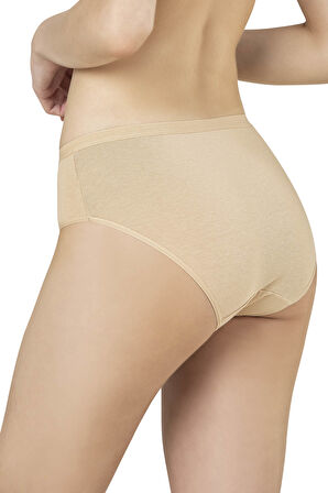 Özkan 26800 Kadın 3'lü Paket Pamuklu Büyük Beden Aralığı Esnek Yüksek Bel Battal Boy Bato Külot