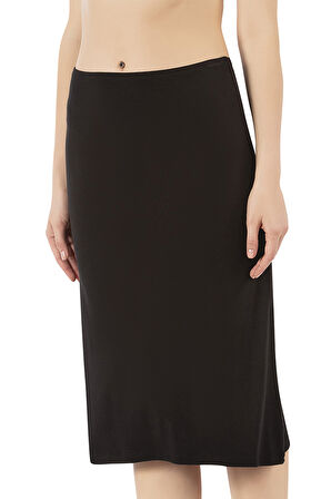 Özkan 26992 Kadın Viskon Diz Altı Orta Boy Astar Jüpon Kombinezon