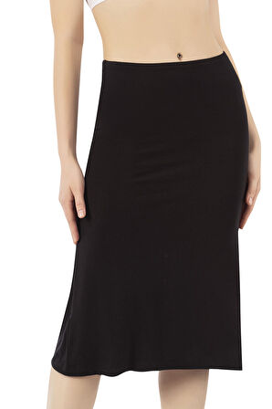 Özkan 26992 Kadın Viskon Diz Altı Orta Boy Astar Jüpon Kombinezon