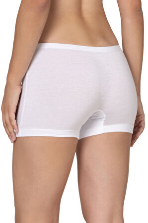 Özkan 27782 Kadın Premium Kumaş Modal Pamuklu Esnek Rahat Mini Boxer Şort Tayt