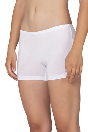 Özkan 27782 Kadın Premium Kumaş Modal Pamuklu Esnek Rahat Mini Boxer Şort Tayt
