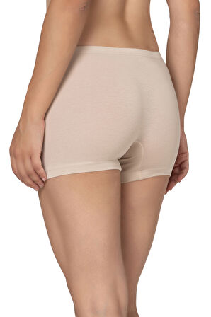 Özkan 27782 Kadın Premium Kumaş Modal Pamuklu Esnek Rahat Mini Boxer Şort Tayt