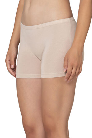 Özkan 27782 Kadın Premium Kumaş Modal Pamuklu Esnek Rahat Mini Boxer Şort Tayt