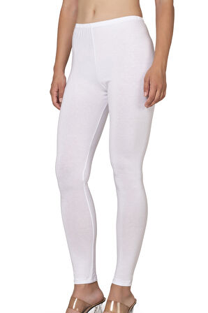 Özkan 27779 Kadın Premium Kumaş Modal Pamuklu Uzun Tayt Esnek Rahat Yumuşak