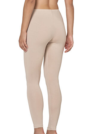 Özkan 27779 Kadın Premium Kumaş Modal Pamuklu Uzun Tayt Esnek Rahat Yumuşak