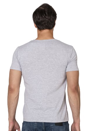Özkan 10265 Erkek %95 Pamuklu Likralı Esnek Rahat Kapalı Yaka Kısa Kollu T-Shirt Atlet Fanila
