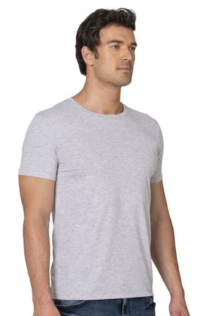 Özkan 10265 Erkek %95 Pamuklu Likralı Esnek Rahat Kapalı Yaka Kısa Kollu T-Shirt Atlet Fanila