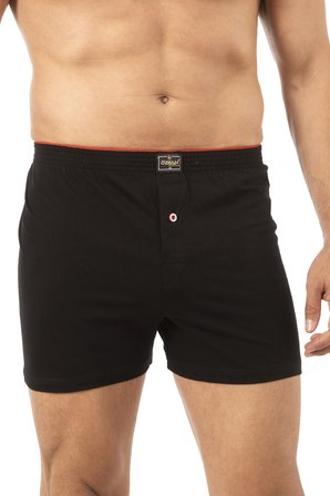 Özkan 0041 Erkek  Pamuklu Şardonlu Klasik Rahat Kesim Havlu Bel Süprem Penye Boxer