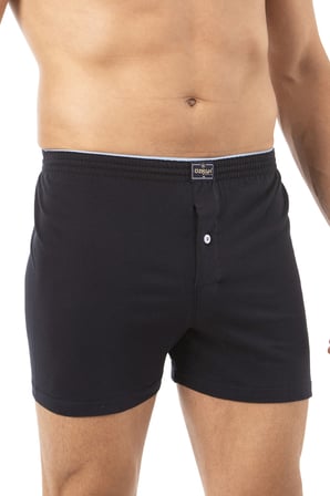 Özkan 0041 Erkek  Pamuklu Şardonlu Klasik Rahat Kesim Havlu Bel Süprem Penye Boxer