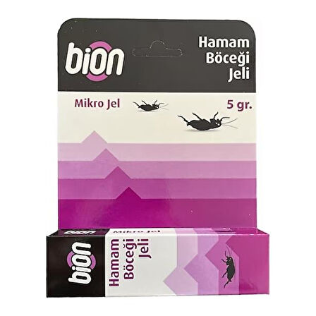 Bion Mikro Jel Hamam Böceği Jeli 5 Gr