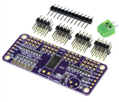 Servo Sürücü Kartı - 16 Kanal 12 Bit Pwm Pca9685