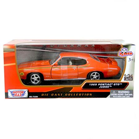 1:24 Pontiac GTO Judge 1969 Model Araba