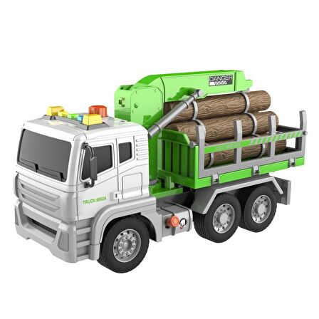 1:12 SURTMELI SESLI ISIKLI SERVIS KAMYONU