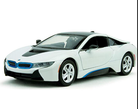 Vardem Koleksiyon 1 / 24 2018 BMW İ8 Couple Beyaz Model Metal Araba