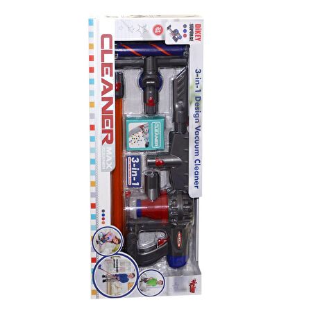 HUA-1009 Oyuncak 3 IN 1 Dikey Elektrik Süpürgesi -Vardem