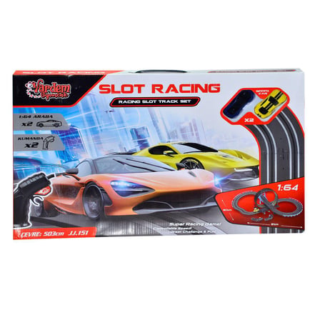JJ 151-1  2 Araçlı Süper Yarış Seti  503 cm  1:64-Vardem
