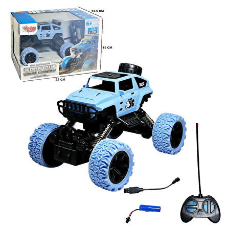 Vardem 1:20 Uzaktan Kumandalı Full Fonksiyon Şarjlı Büyük Teker Off Road Jeep