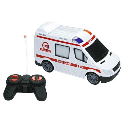Vardem Uzaktan Kumandalı Full Fonksiyonlu Oyuncak Ambulans 