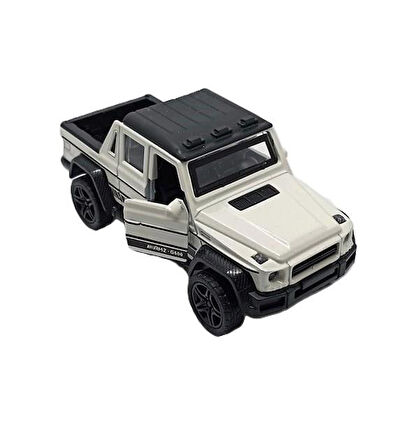 Çek Bırak Metal Kamyonet Beyaz 1:36