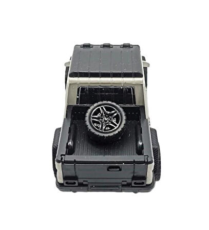 Çek Bırak Metal Kamyonet Beyaz 1:36