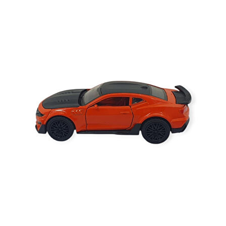 Çek Bırak Araba Metal - 3611C - Turuncu