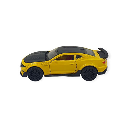 Çek Bırak Araba Metal - 3611C - Sarı