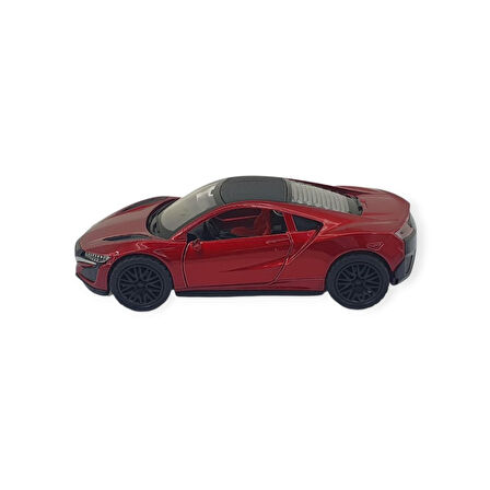 Çek Bırak Araba Metal - 3691C - Kırmızı