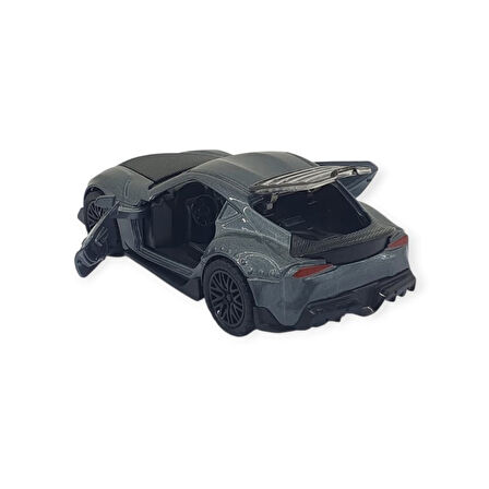 Çek Bırak Araba Metal - 3691C - Gri